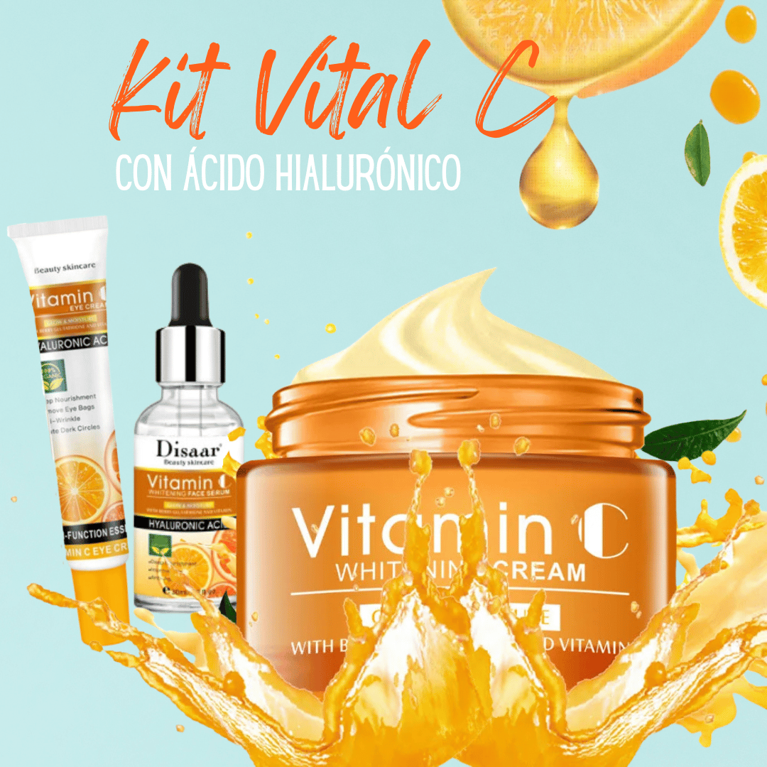 Kit Vital C: Ilumina y revitaliza tu rostro ✨