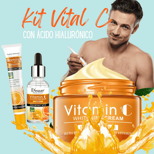 Kit Vital C: Ilumina y revitaliza tu rostro ✨