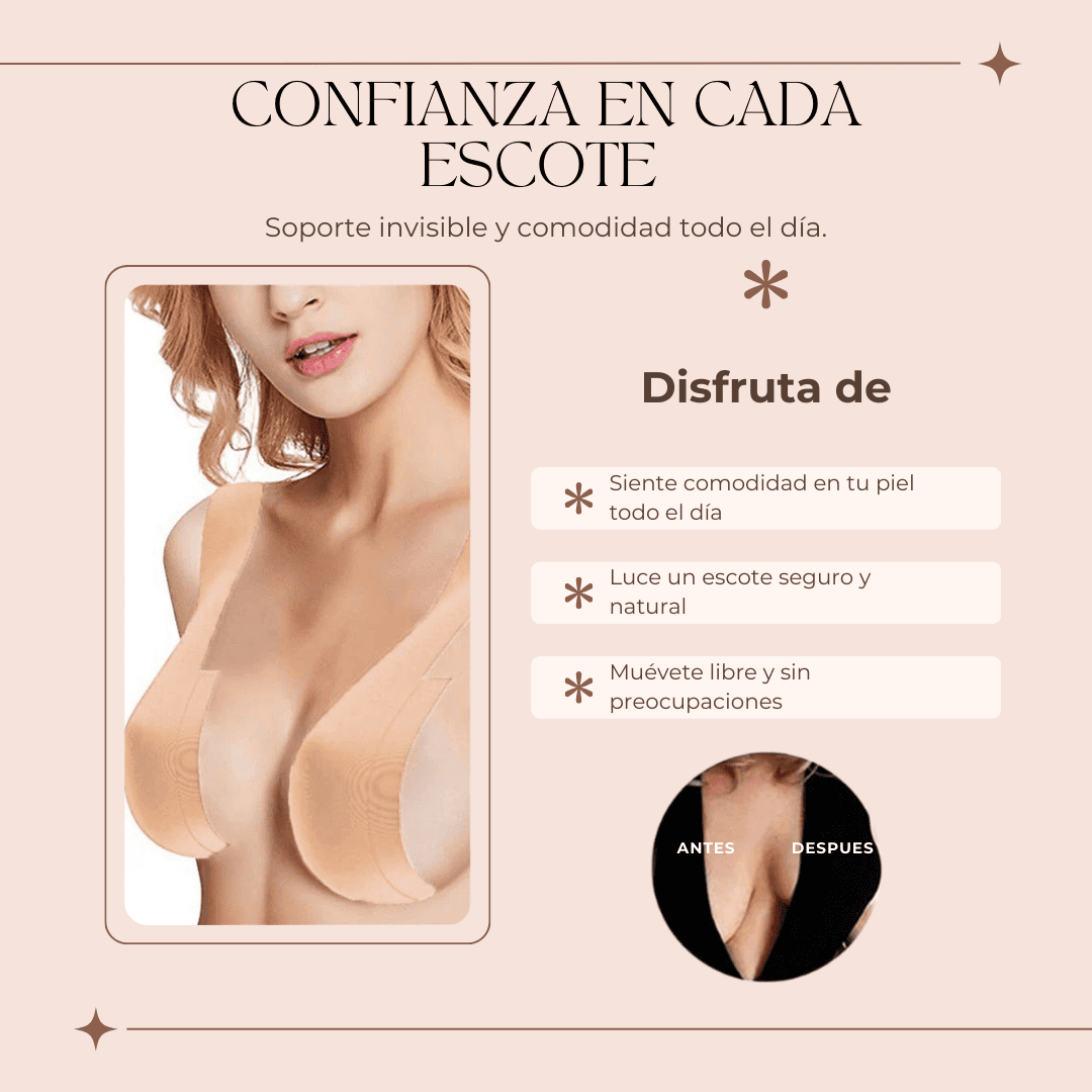 👸🏻 Kit Confianza Perfecta: Boob Tape + Cubre Pezón de Silicona